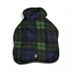 Green Blue Tartan Plaid Dog Jacket Weather proof Small
